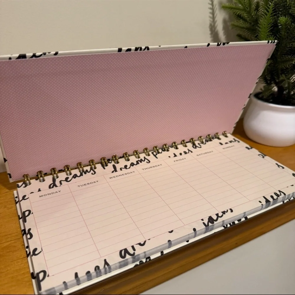 NEW weekly planner book